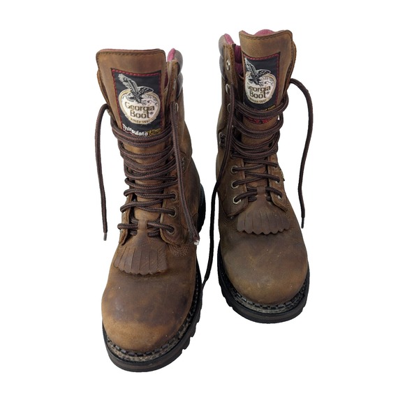 Georgia Boot Other - Georgia Sport & Trail Gore-Tex Boots Men Size US 8M Thinsulate Ultra 600 Leather